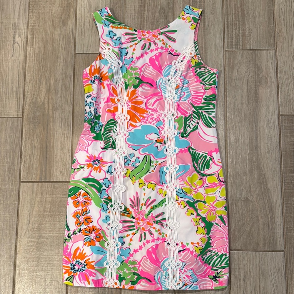 Lilly Pulitzer for Target Floral Sleeveless Dress - Pink, Green, Blue